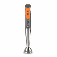 Easy to Clean Immersion Blender Stainless Steel Blades Hand Blender Fast Start Infant Puree Preparer Ice Crush Function for Parents