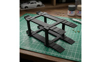 3D-Printed Model Car Parking Rack Compact Miniature Car Display Stand Organized Model Base Practical for Collectors, Tabletop, Shelf, Hobby Desks
