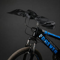 210D Nylon Bike Handlebar Cover PU Coated Waterproof Handlebar Sleeve Dustproof Outdoor Gear Abrasion-Resistant