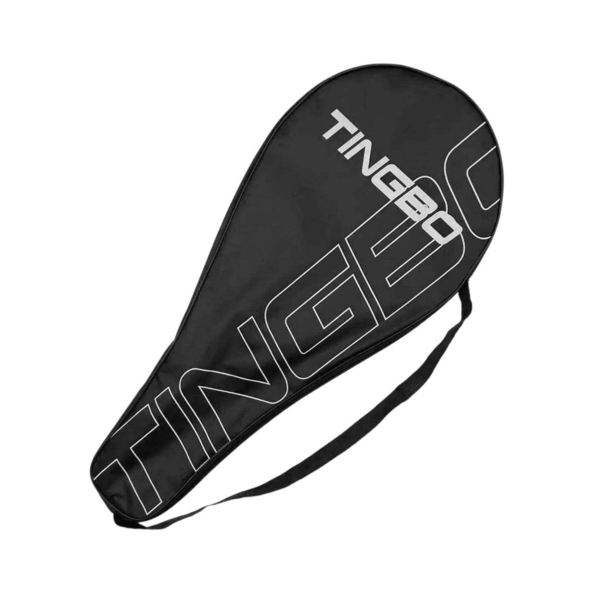 Shielding Tennis Racquet Cover with Shoulder Strap Slim Tennis Racket Bag with Shoulder Strap Lightweight Single Racket Carrying Case Portable for Beginners, Training, Travel