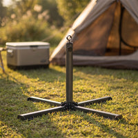 Umbrella Base Stand Folding Umbrella Stand with Four-Legged Stable for Vendors, Anglers, Market Stalls, Camping, Fishing