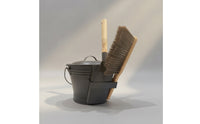 Fireplace Cleaning Carrier Compact Ash Bucket with Container for Hearth