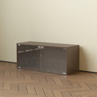 Modular Bookcase Versatile Stackable Storage Cube Strong Load-Bearing