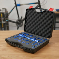 Bike Bearing Press Kit Heavy Duty Cycle Press Tool Set Smooth Rotation Cycle Bearing Installation Tool for Garage