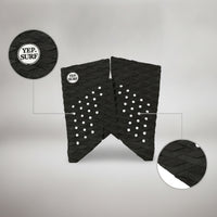 Traction Pad Lightweight Tail Pad Grooved for Surfers
