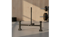 Barbell Plate Changer Back-Saving Deadlift Jack Compact Barbell Lifter with Cradle for Powerlifters, Weightlifters, Deadlifts, Strength Training