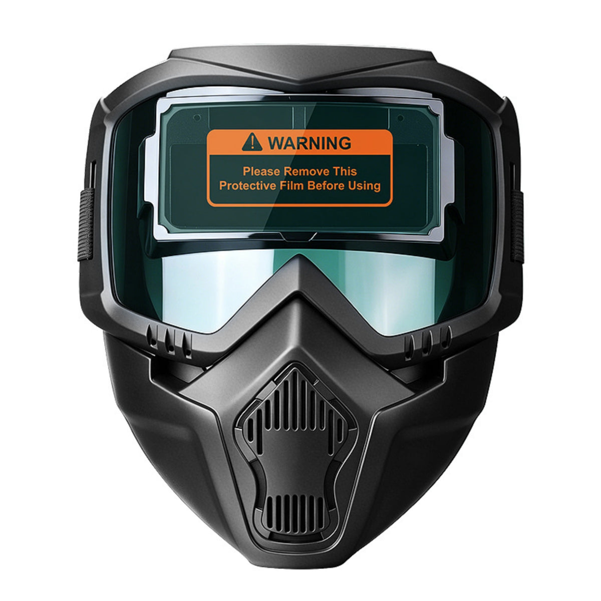 Vented Auto-Darkening Soldering Helmet /IR Protection Soldering Mask with Auto-Darkening Lens Breathable Face Visor Impact-Resistant for Metalworkers