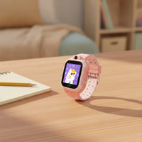 Smartwatch with Camera Visual Call Calls Phone Watch Touchscreen Smart Watch SOS Wrist Telephone Voice Chat for Children, School