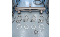 Stainless Steel RIMS Tube with Tri-Clamp Connections Polished RIMS Tube for Homebrewing