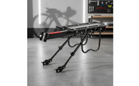 Tubular-Frame Rear Cycle Rack Reflective Rear Bike Rack Lightweight Bike Cargo Carrier Long-Lasting for Commuting