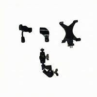 Metal Hardware Drum Kit Mounting Accessory Threaded Connection Interchangeable Drum Mount Black Finish Musical Equipment Compact