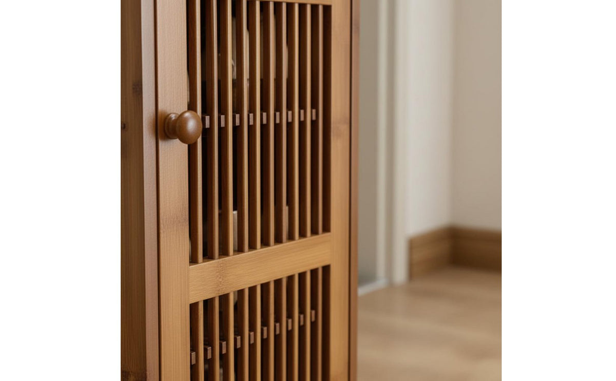 Dustproof Multi-Layer Shoe Rack Cabinet Large Capacity Entryway Shoe Storage Cabinet Ventilated Design Home Furniture for Hallway