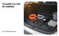 12V Car Washer Kit Portable High Pressure Cleaning Pump Kit Multi-Purpose