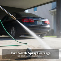 4000 PSI 16 Inch Surface Cleaner Easy to Switch Modes Pressure Washer Undercarriage Cleaner Includes Extension Wands for Driveway, Workshop