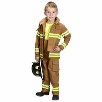 Children's Firefighter Costume for Stage Performance and Role Play