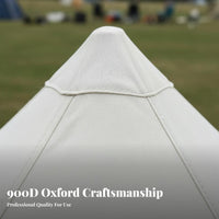 Long-Lasting 900D Material Multipoint Star Tent Large Capacity Outdoor Shelter Waterproof Event Canopy Water Resistant for Campground Owners, Businesses, Campsites, Camping, Resorts, Tourist Attractions