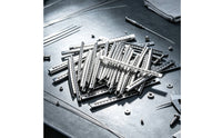 24 Pieces Guitar Fret Wire Radiused Fret Wire with Triangular Impressions Pre-Shaped Fretwire for Luthiers, Guitarists