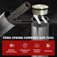 Motorcycle Fork Spring Compressor Tool Kit and Bicycle Valve Spring Compressor Tool 60ml