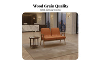 adaptable assortment Wooden Frame Sofa and Table Group Modern Minimalist & design Cafe Furniture Comfortable Upholstered seat paddings business Furnishing for Interior Designers, Business Owners, Tea Shop Shop, Waiting Room, Office Reception