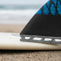 3 Pieces Carbon Strip Fin Surfboard Rear Fin High Strength Fiberglass Reinforced Fins for Surfing