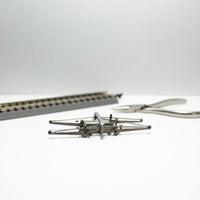 HO Scale Pantograph Metal Pantograph with Spring Mechanism Miniature Locomotive Part for Railway Layout