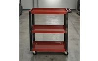Rolling Tool Utility-Trolley-Tier Mobile Storage Cart Versatile for Garage