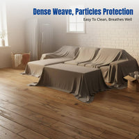 Furniture Debris Cover Cloth, Sofa Bed Table Protector, Breathable Fabric, Home Use