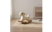 Rocking Horse Smooth Edges Young Child Rocking Toy for Indoor, Playroom