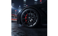 Decorative Red Brake Caliper Cover Sporty Look Brake Caliper Cover Easy Installation Car Accessory Secure Fit