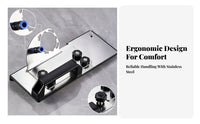Angled Guide 45 Degree Tile Chamfering Attachment Stainless Steel Angle Grinder Chamfering Attachment Water-Assisted