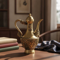 Beverage Pot Ornament Traditional Chinese Decorative Beverage Pot Retro Pitcher for Tabletop, Tea Room