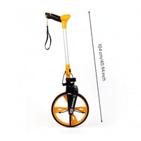 Portable Measuring Wheel with Carrying Bag Collapsible Measuring Wheel with Carry Bag Mechanical Tool Accurate for Landscapers, Contractors, Surveying, Landscaping