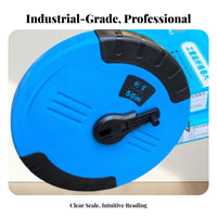 Accurate Measurement Long Measuring Tape Heavy Duty Long Tape Measure Clear Markings for Surveyors, Contractors, Landscaping, Roadwork, Yard