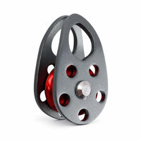 Oval Body Single Wheel Pulley Top Opening Swivel Pulley Block