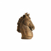 Horse Head Statue Gift Idea Horse Head Bust Realistic Details Table Ornament for Living Room, Office