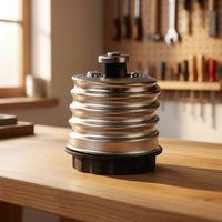 Garage Lighting E40 to E27 Adapter for Workshop Lighting, Heat Resistant up to 100°C Bakelite Pendant Lamp Holder