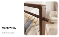 Mobile Design Rolling Clothes Rack with Shelves on Wheels Rolling Closet Organizer with Shelves Sturdy Frame Garment Stand Large Capacity for Apartment Dwellers, Students, Homeowners, Bedroom, Living Room, Entryway, Retail Display