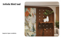 Multifunctional Partition Screen with Pegboard Multi-Functional Pegboard Room Divider Mobile Design Freestanding Decorative Screen No Assembly Required for Homeowners, Interior Decorators, Exhibitors, Home Office, Bedroom, Retail Stores, Exhibitions
