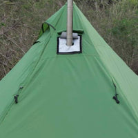 Tent Chimney Hole Heat Cover  Insulating Flue Pipe Flashing Flame-Retardant for Outdoor Shelter