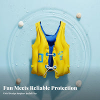 Two Air Chambers Buoyancy Swim Instructor Buoyant Toddler Swim Aid Thickened PVC Material for Toddlers, Beginners, Beach, Lake, Vacation