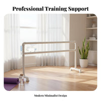 Freestanding Dance Barre Versatile Portable Dance Barre Wobble Mobile Leg Stretching Bar for Children, Beginners, Classroom