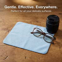 Microfiber Cleaning Cloths for Daily Use, Hygienic Eyewear Cleaning Cloths Pack, Lens Cleaning Cloths for Cameras