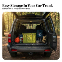 Large Capacity sturdyDuty Stackable Container durable Design sturdyDuty Lidded Tote Multi-Functional Storage Box Easy to Clean for automobile Owners, Outdoor aficionados, Camping, Moving, Basement, Workshop