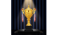 Trophy Cup with Base Gold Trophy Cup Large for Sports Days, Schools, Companies