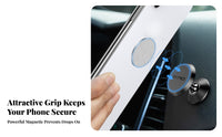 Two Mounting Options Attractive Car Ph Single Mount Hands-Hands-off Universal Car Ph Single Mount 360° Rotation for Drivers, Commuters