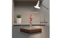 Athletic Woman Figurine Detailed Athletic Woman Figure Realistic Design Diorama Accessory for Model Hobbyists