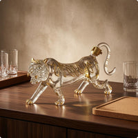 Animal-Glass Bottle Clear Glass Stopper Bottle Barware