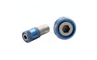 Drill to Screwdriver Adapter Quick-Release Hex Shank Adapter with M10 Thread Bit Holder Knurled Tool Accessories Compact