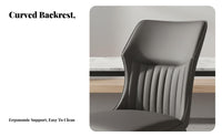Modern Minimalist Design Armless Upholstered Side Chair Light Luxury Design Armless Upholstered Chair Versatile Use Indoor Seating Comfortable for Restaurant Owners, Interior Designers, Dining Room, Kitchen, Bedroom, Office