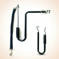 Adjustable Dog Bike Leash with Shock Absorber Sturdy Bike Leash with Shock Absorber Strong Comfortable for Cyclists